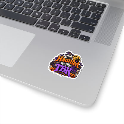 Haunted by My TBR Sticker | Funny Halloween Reader Decal