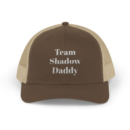 Team Shadow Daddy Sparkly Trucker Hat