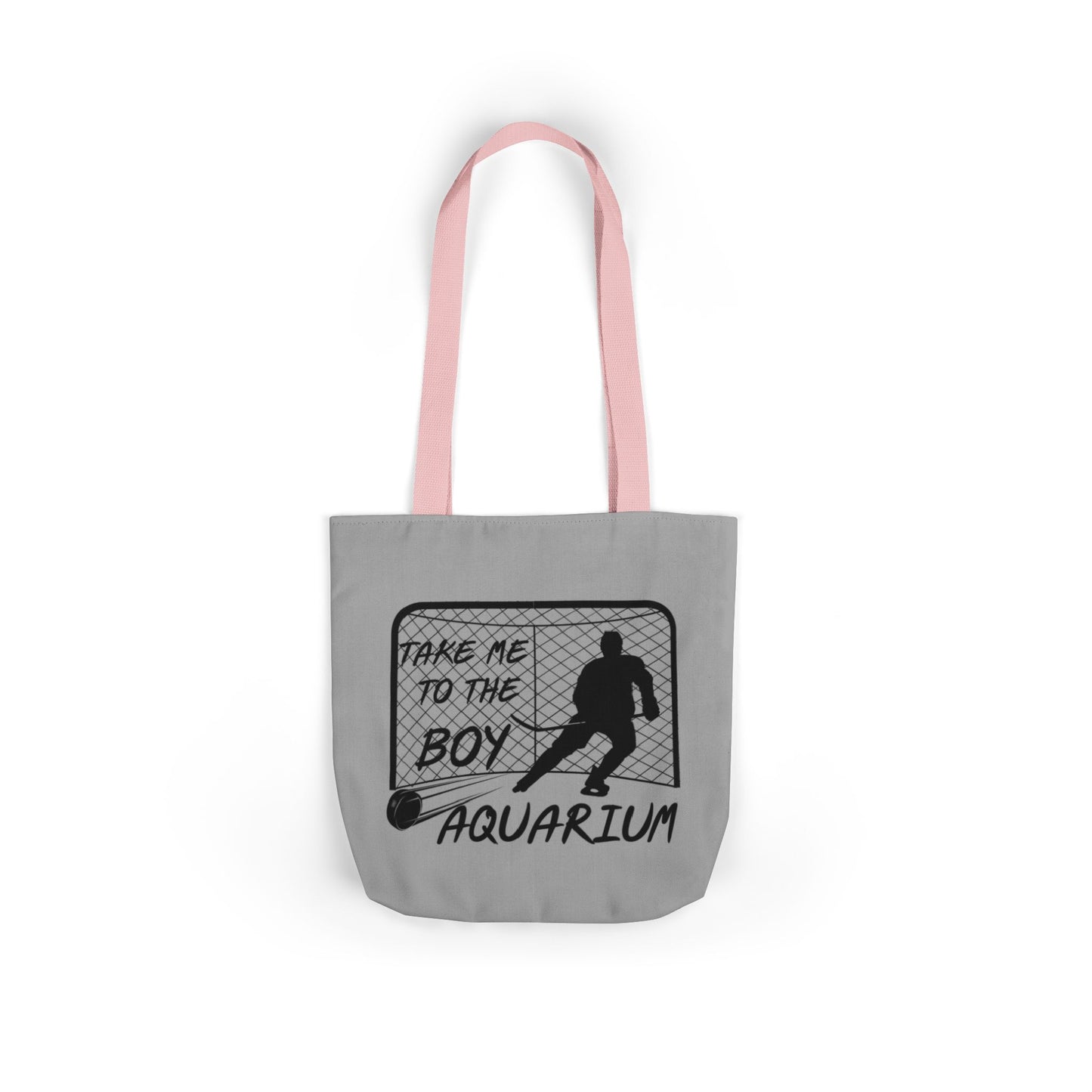 Take Me to the Boy Aquarium Tote Bag | Hockey Fan Canvas Tote