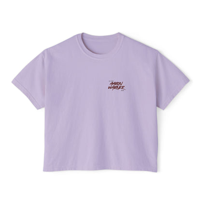 Boxy Tee - Aaron Warner Morally Gray Character Booktok Shirt