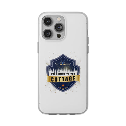 I’m Coming to the Cottage Phone Case | Hockey Romance Flexi Case