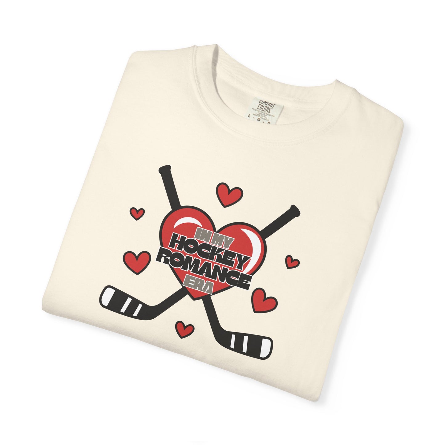 In My Hockey Romance Era Valentine Shirt | Hockey Romance Reader Tee