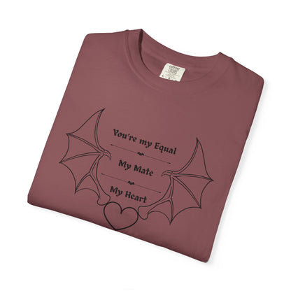 Rhysand to Feyre Quote T-Shirt | “You’re My Equal, My Mate, My Heart” ACOTAR Tee