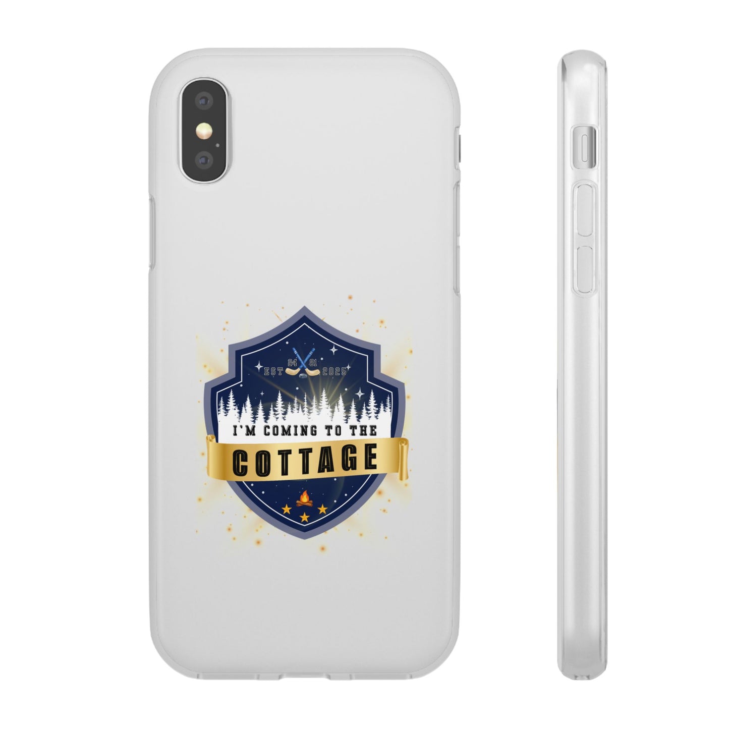 I’m Coming to the Cottage Phone Case | Hockey Romance Flexi Case