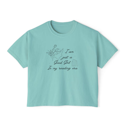 I’m Just a Good Girl in My Reading Era Tee | BookTok Romance Reader Shirt