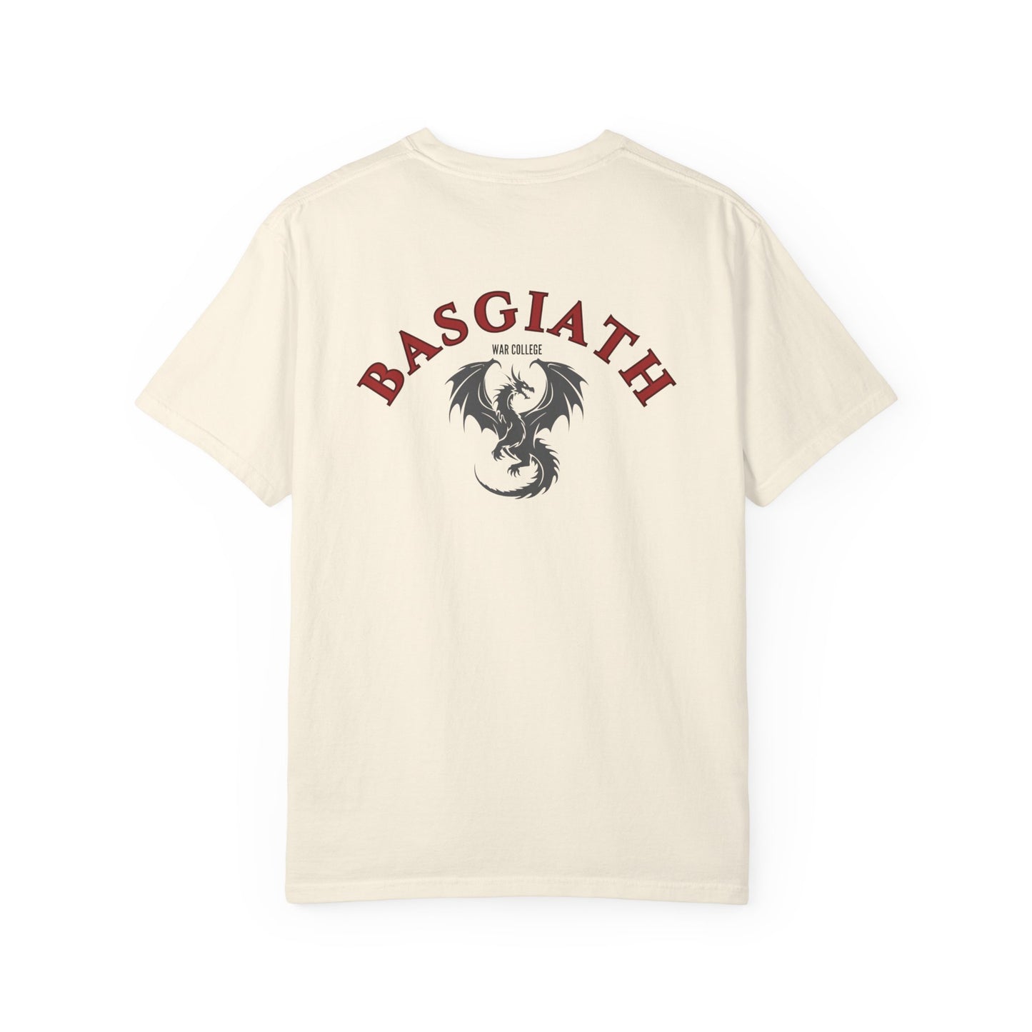 Basgiath War College Dragon Rider T-Shirt – Fantasy Academy Back Print Tee | Romantasy Reader Shirt