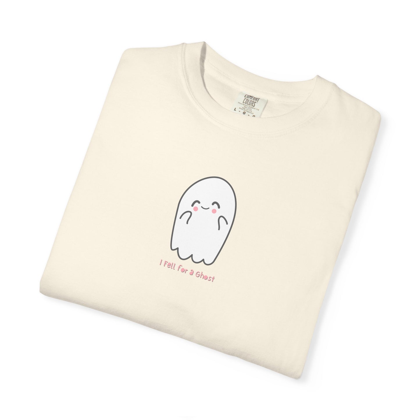 Cute Ghost Graphic T-Shirt for Halloween - I Fell for a Ghost inspired by The Dead Romantics