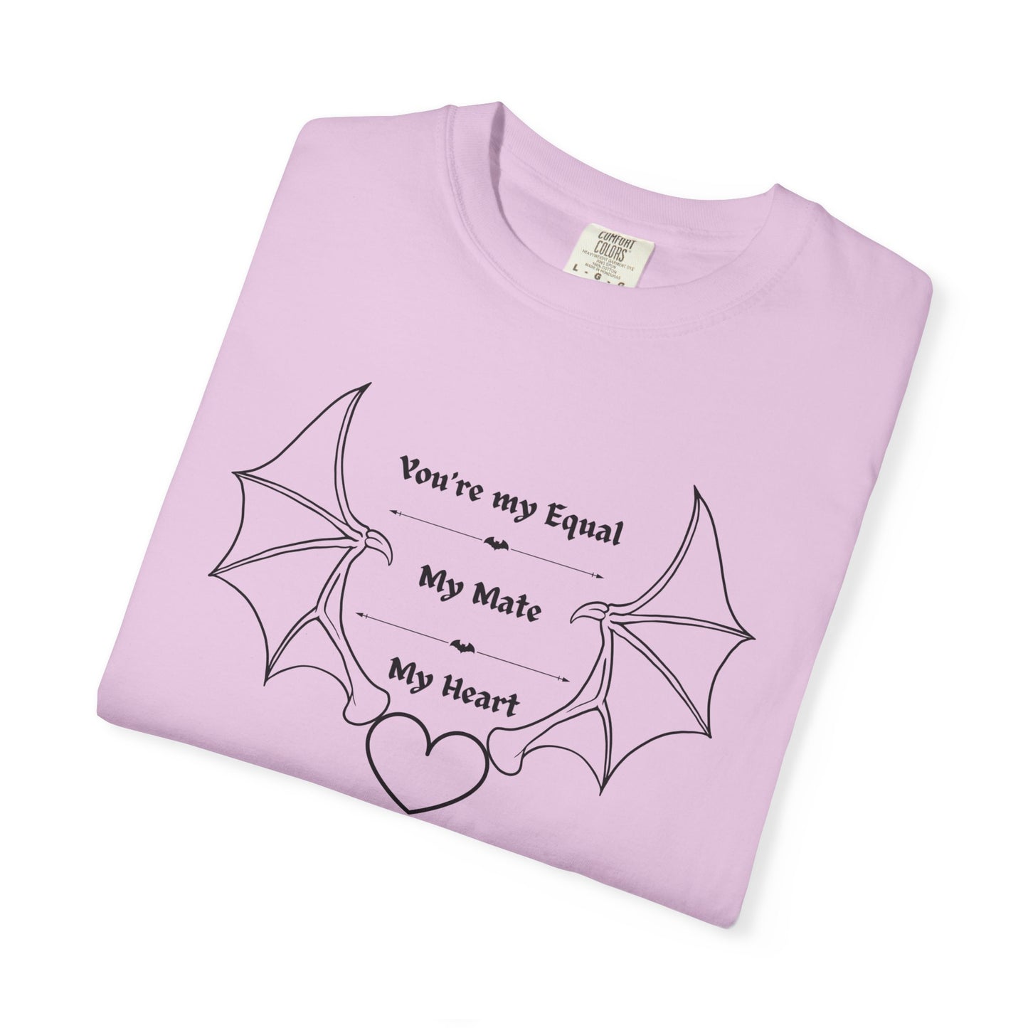 Rhysand to Feyre Quote T-Shirt | “You’re My Equal, My Mate, My Heart” ACOTAR Tee