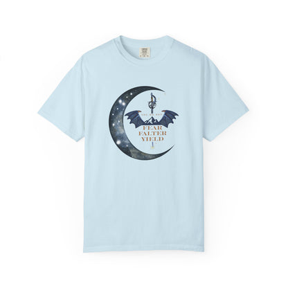 You Do Not Fear, Falter, Yield Tee | Fourth Wing Quote Shirt for BookTok Readers