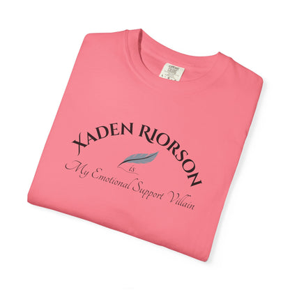 Emotional Support Villain T-Shirt - Fourth Wing Xaden Riorson Design