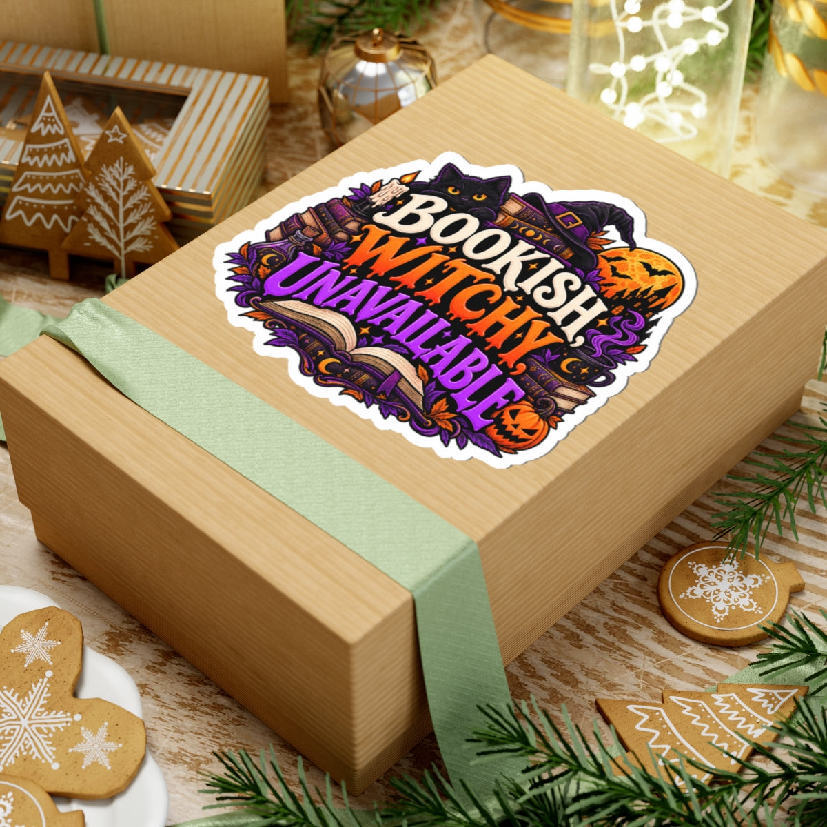 Bookish, Witchy, Unavailable Sticker | Halloween Reader Decal