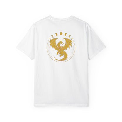 Dragon Book Lovers T-shirt - Unisex Garment-Dyed