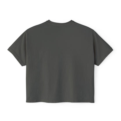 Morally Gray Women's Boxy Tee | Casual Graphic T-Shirt, Everyday Wear, Gift for Her, Minimalist Style, Comfy Tee