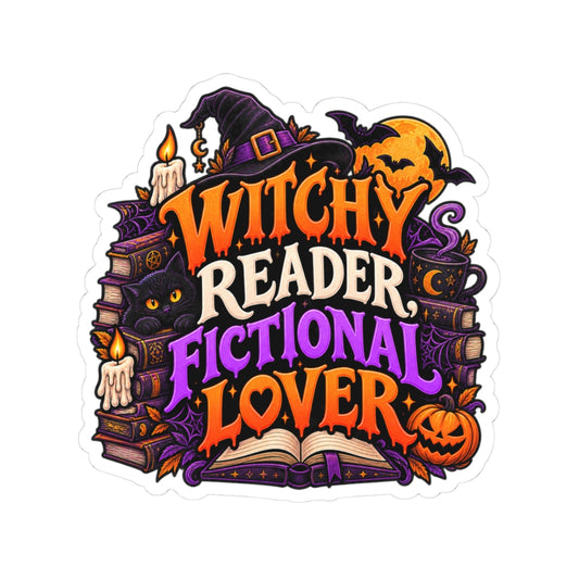 Witchy Reader, Fictional Lover Sticker | BookTok Decal