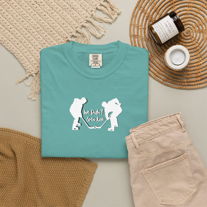 We Didn’t Even Kiss Hockey Shirt | Hockey Romance IYKYK Reader Tee