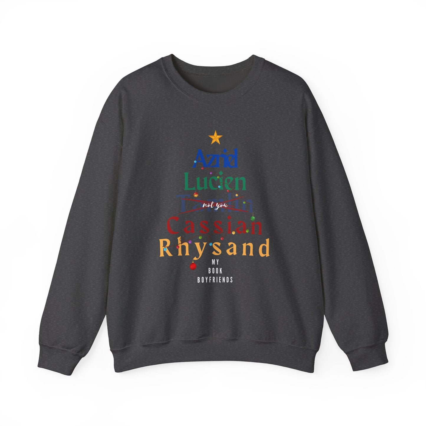 ACOTAR Book Boyfriends Christmas Sweatshirt | Rhysand, Cassian, Azriel Holiday Pullover
