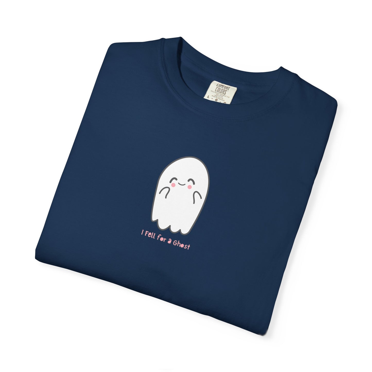 Cute Ghost Graphic T-Shirt for Halloween - I Fell for a Ghost inspired by The Dead Romantics