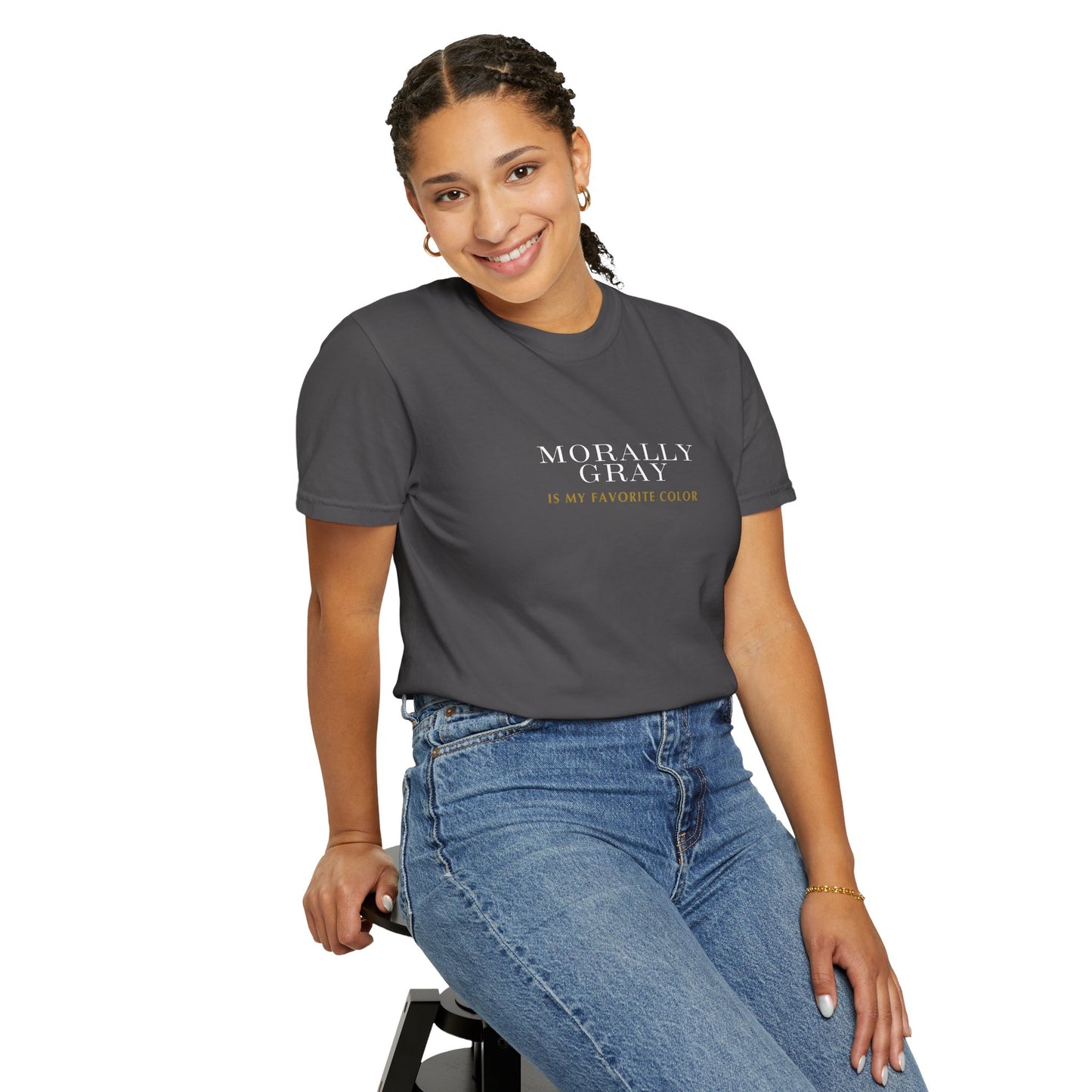 'Moral Gray is My Favorite Color' Unisex T-Shirt - Casual Statement Tee