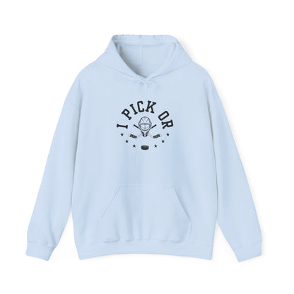 I Pick Or Hockey Hoodie | Cozy Romance Reader Sweatshirt