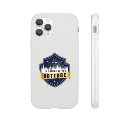 I’m Coming to the Cottage Phone Case | Hockey Romance Flexi Case