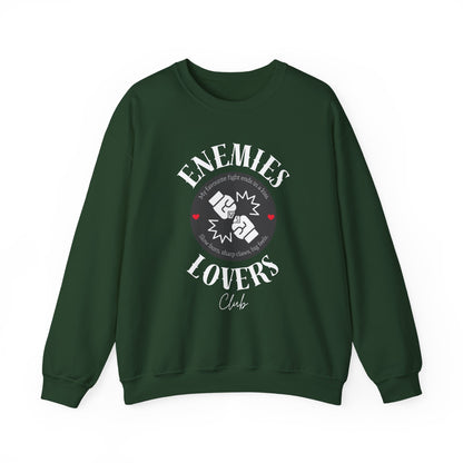 Enemies vs Lovers Club Sweatshirt | Enemies to Lovers Romance Pullover for BookTok Fans
