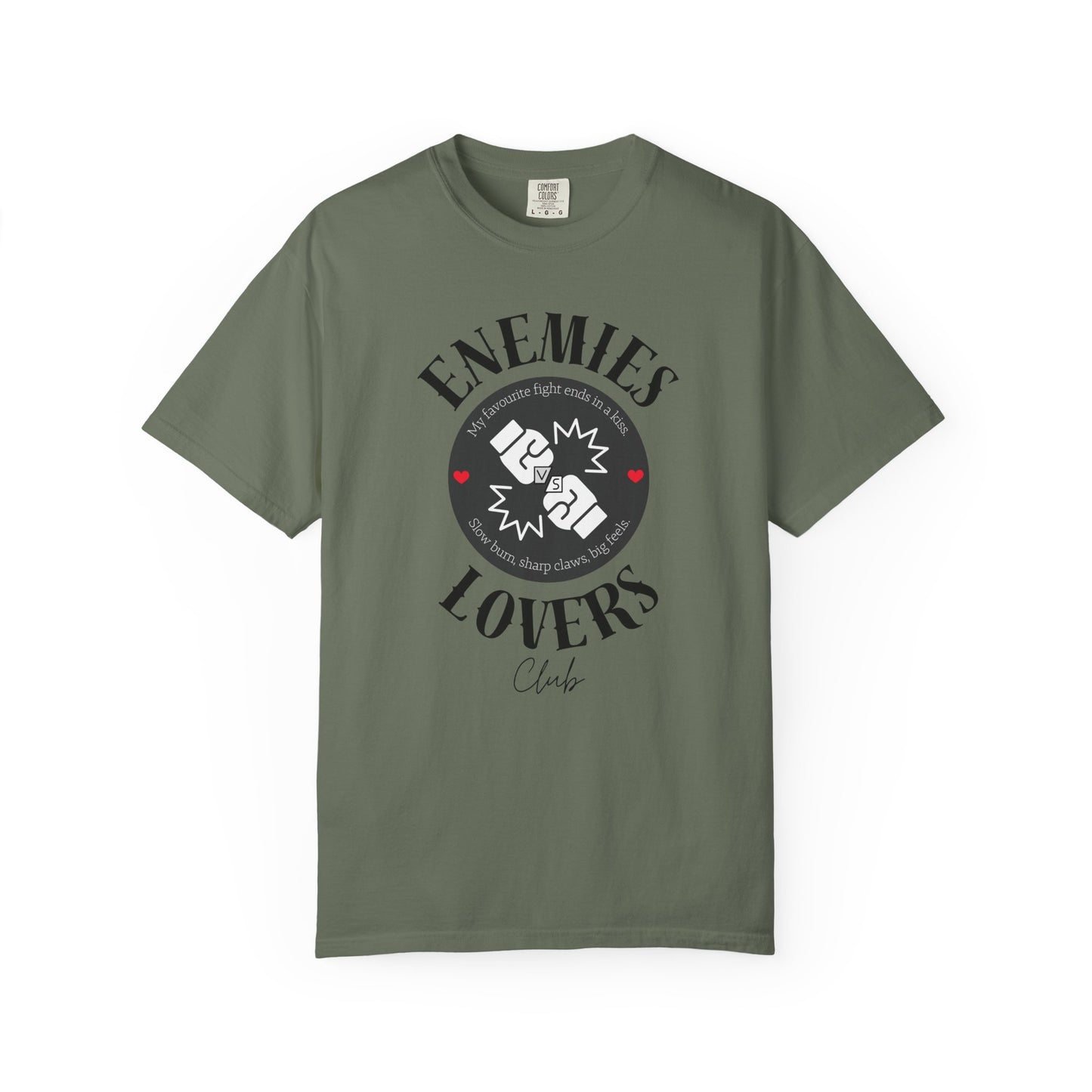 Enemies vs Lovers Club Tee | Dark Romance BookTok Shirt