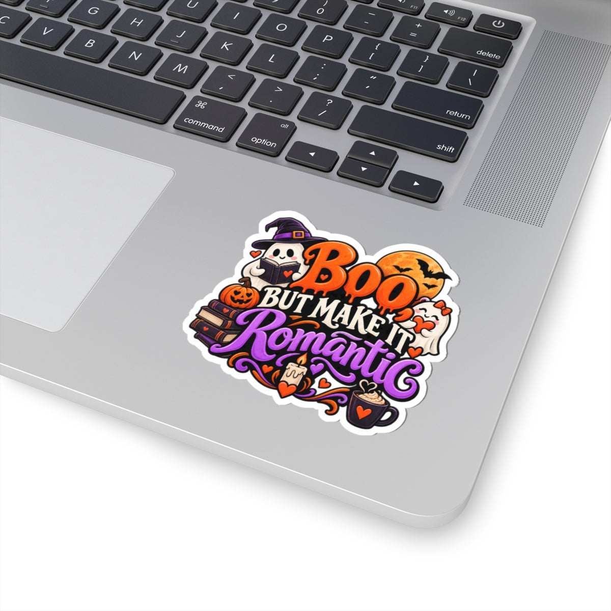 Boo, But Make It Romantic Sticker | Halloween Romance Decal