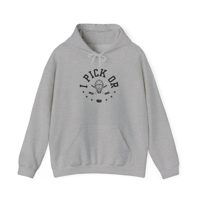 I Pick Or Hockey Hoodie | Cozy Romance Reader Sweatshirt