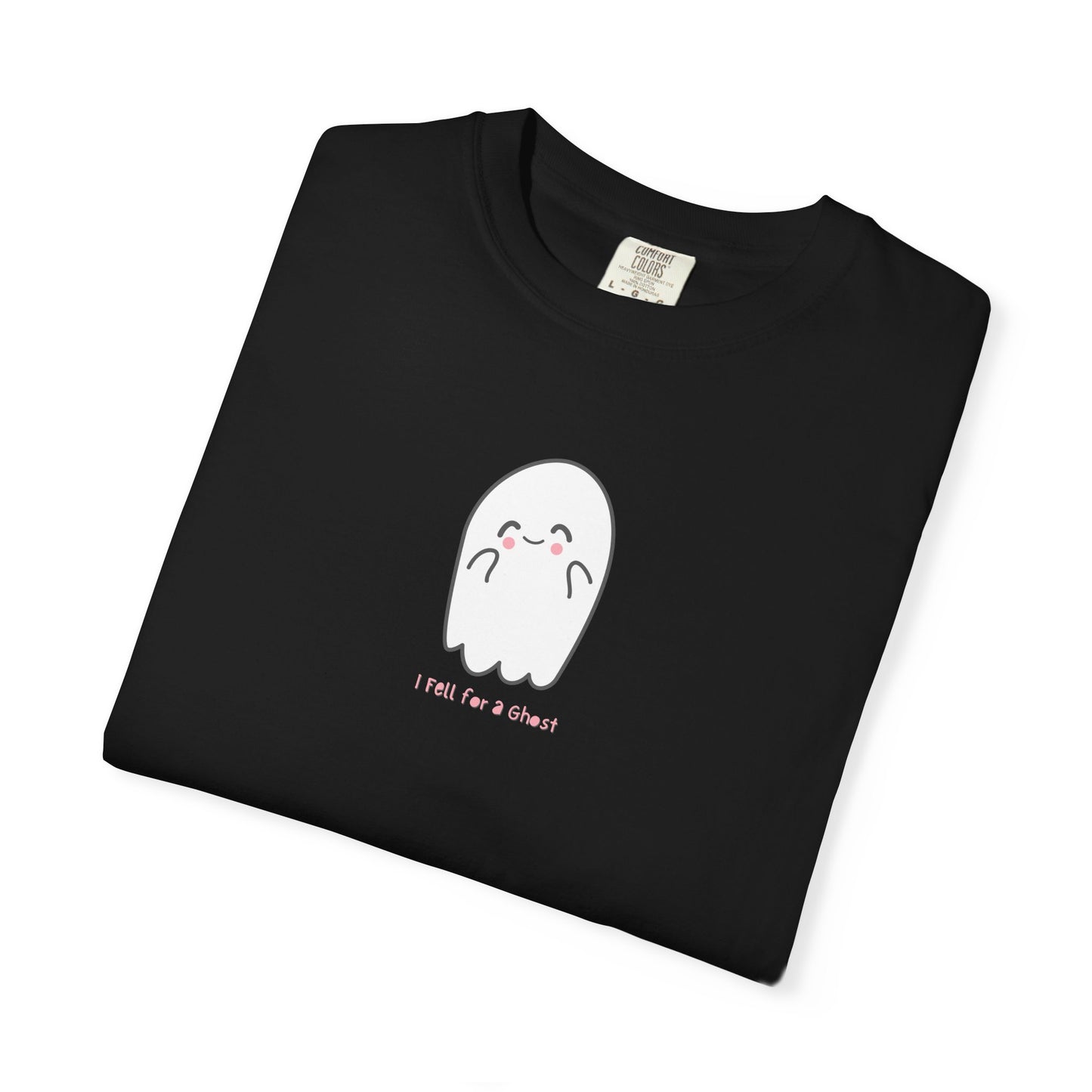 Cute Ghost Graphic T-Shirt for Halloween - I Fell for a Ghost inspired by The Dead Romantics