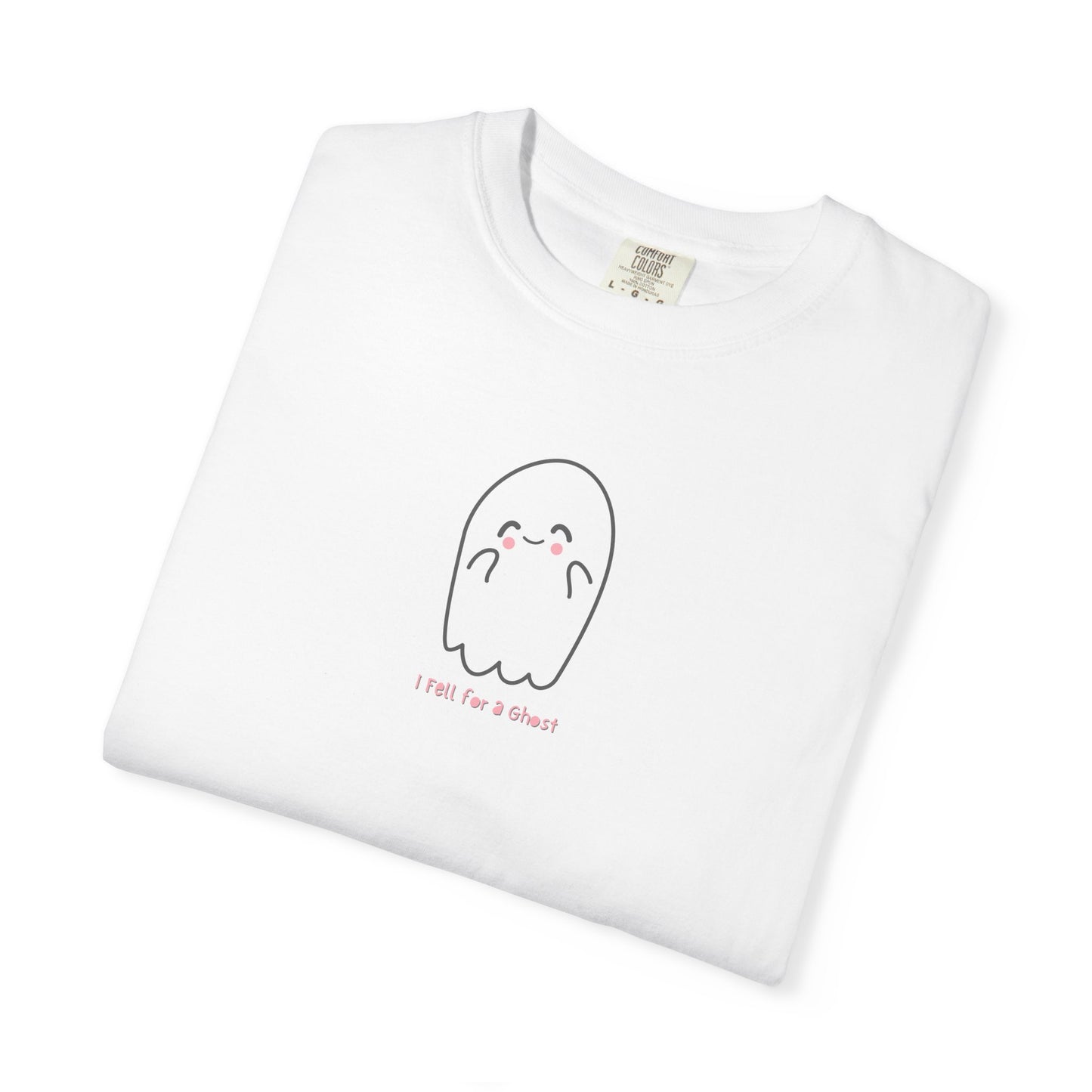 Cute Ghost Graphic T-Shirt for Halloween - I Fell for a Ghost inspired by The Dead Romantics