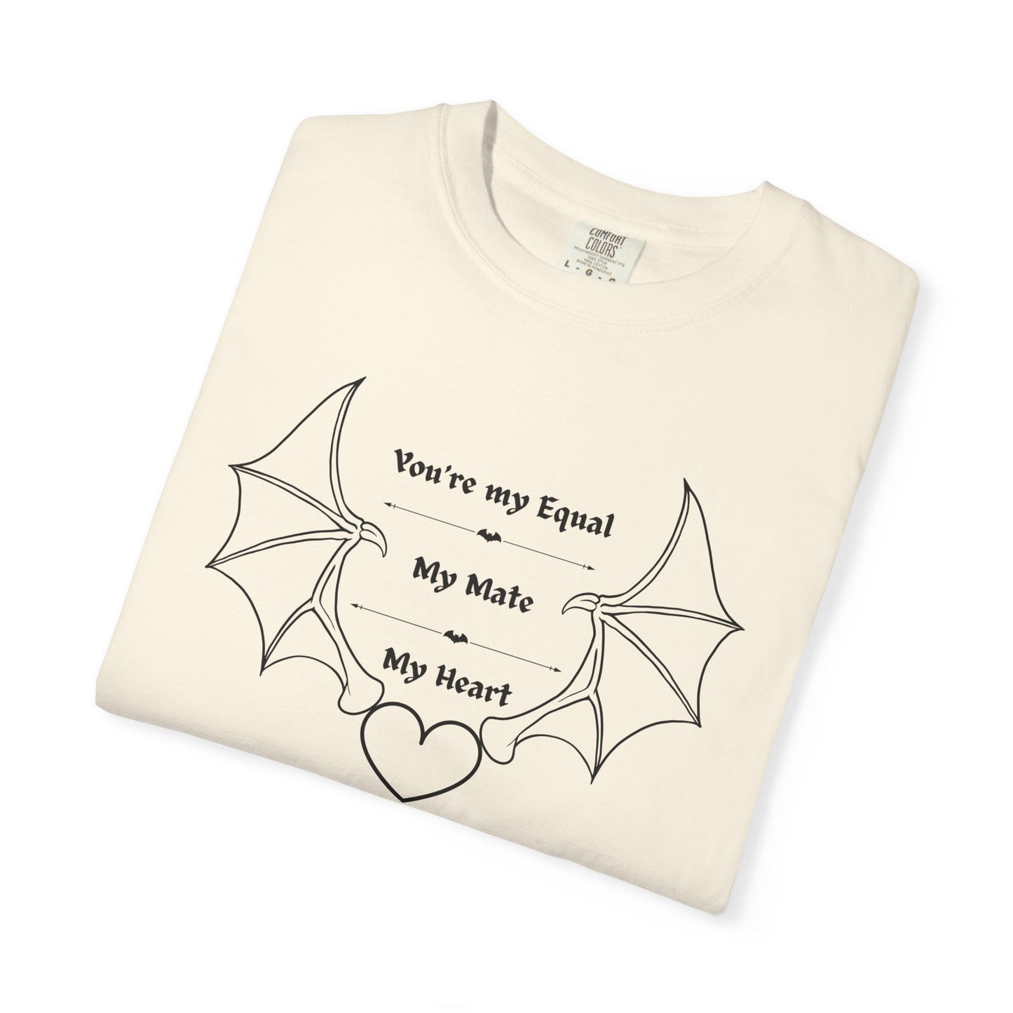 Rhysand to Feyre Quote T-Shirt | “You’re My Equal, My Mate, My Heart” ACOTAR Tee