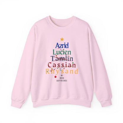 ACOTAR Book Boyfriends Christmas Sweatshirt | Rhysand, Cassian, Azriel Holiday Pullover