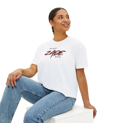 In My Zade Era Women's Boxy Tee - Trendy Graphic Tee, Casual Wear, Gift for Her, Summer Fashion, Everyday Comfort