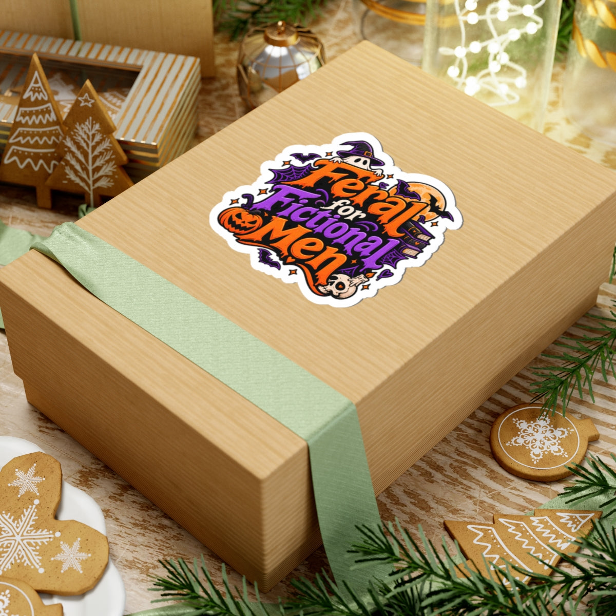 Feral for Fictional Men Sticker | Monster Romance Decal