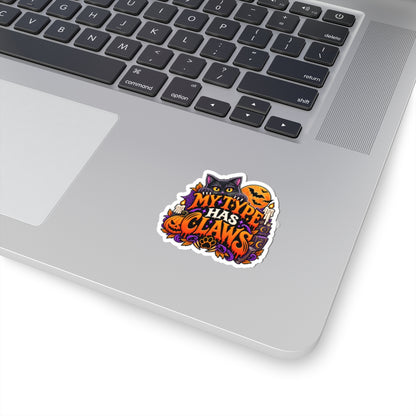My Type Has Claws Sticker | Werewolf Romance Reader Decal