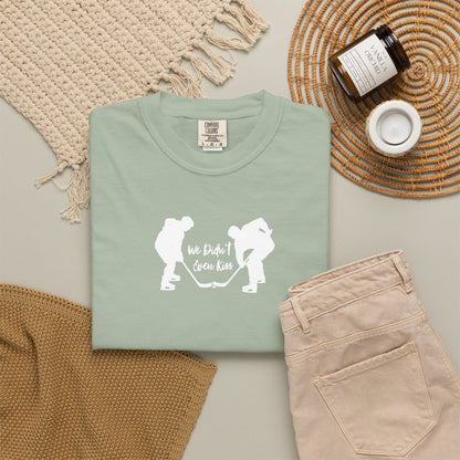We Didn’t Even Kiss Hockey Shirt | Hockey Romance IYKYK Reader Tee