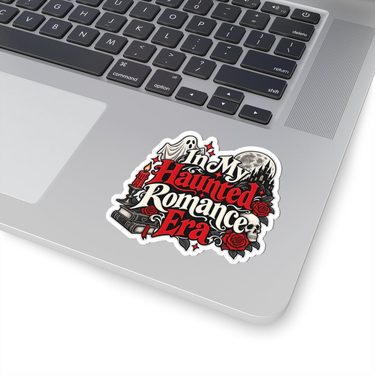 In My Haunted Romance Era Sticker | Halloween BookTok Decal