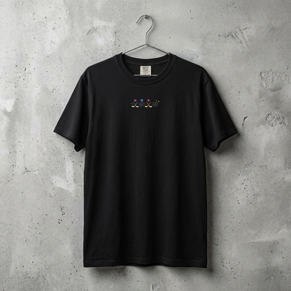 XOXO Hockey Heart T-Shirt – Minimal Hockey Love Tee | Valentine Hockey Shirt