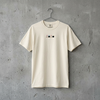 XOXO Hockey Heart T-Shirt – Minimal Hockey Love Tee | Valentine Hockey Shirt