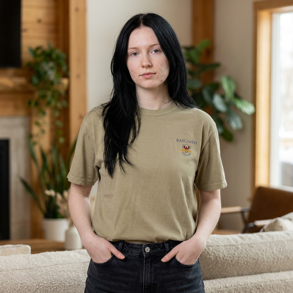 Basgiath War College T-Shirt | Fourth Wing Inspired Dragon Rider Pocket Tee | Gift for Readers