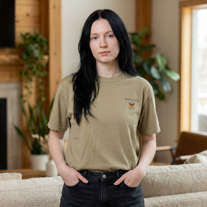 Basgiath War College T-Shirt | Fourth Wing Inspired Dragon Rider Pocket Tee | Gift for Readers