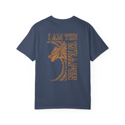 I Am the Weapon Tee | Xaden Riorson Fourth Wing Shirt for BookTok Fans Back Print