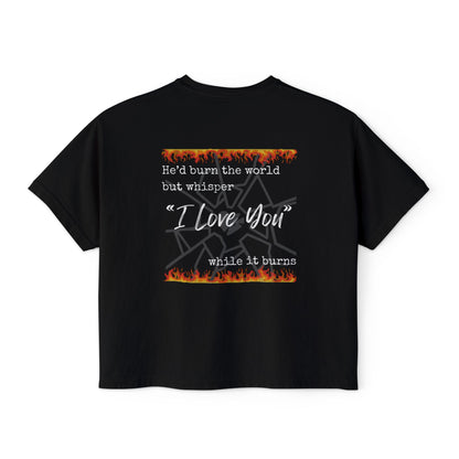 Boxy Tee - Aaron Warner Morally Gray Character Booktok Shirt