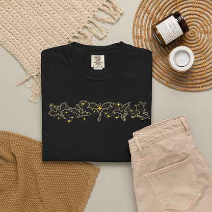 BookTok Dragon Graphic Tee – Minimalist Unisex Design, Literary T-Shirt for Book Lovers