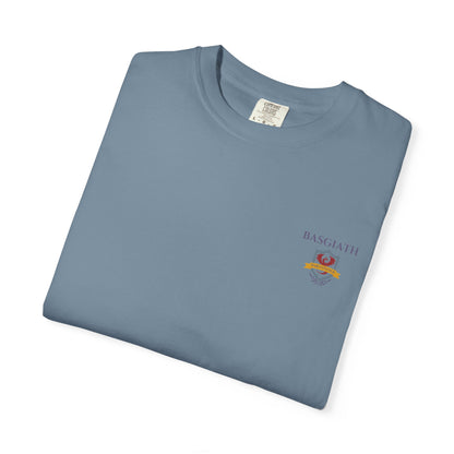 Basgiath War College T-Shirt | Fourth Wing Inspired Dragon Rider Pocket Tee | Gift for Readers