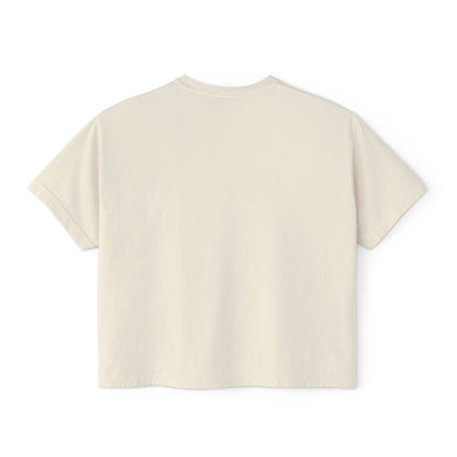 Morally Gray Women's Boxy Tee | Casual Graphic T-Shirt, Everyday Wear, Gift for Her, Minimalist Style, Comfy Tee