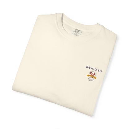 Basgiath War College T-Shirt | Fourth Wing Inspired Dragon Rider Pocket Tee | Gift for Readers