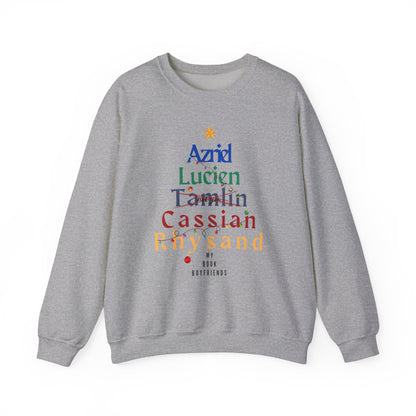ACOTAR Book Boyfriends Christmas Sweatshirt | Rhysand, Cassian, Azriel Holiday Pullover