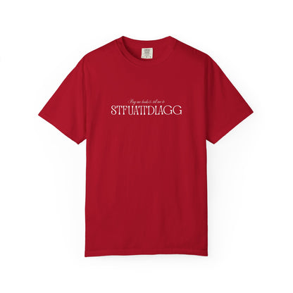 Buy Me Books & Tell Me to STFUATTDLAGG Tee | Minimalist Spicy Bookish Shirt
