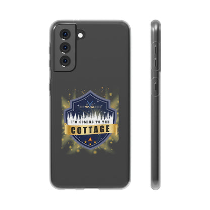 I’m Coming to the Cottage Phone Case | Hockey Romance Flexi Case